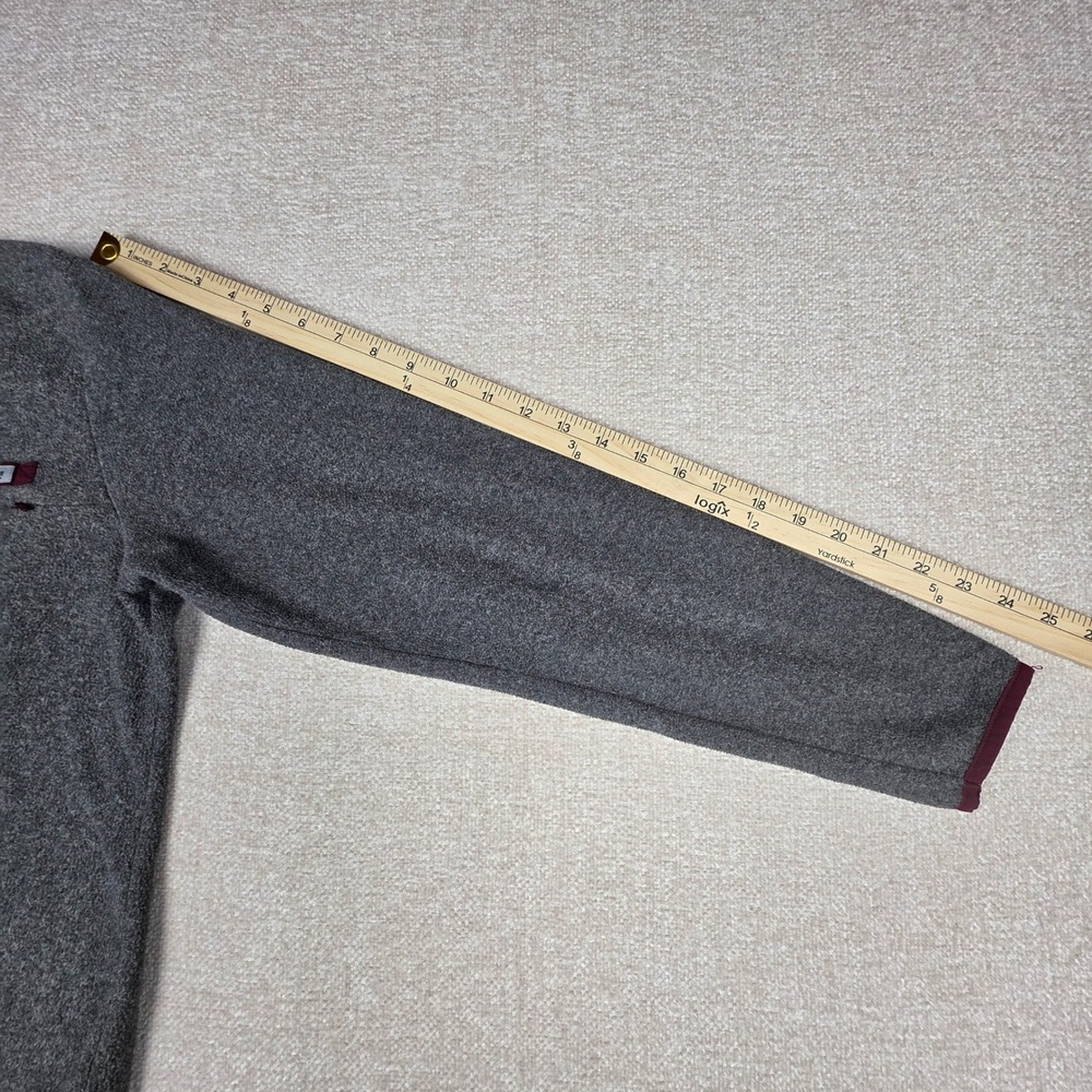 Columbia PFG Harborside Fleece Pullover Womens L Gray Howard University Bison - Picture 7 of 15